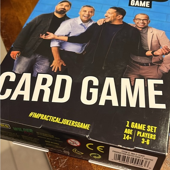TRUTV Impractical jokers CARD game BNIB MURRAY BRIAN Q, Sal vulcano comedy kids - Picture 3 of 5